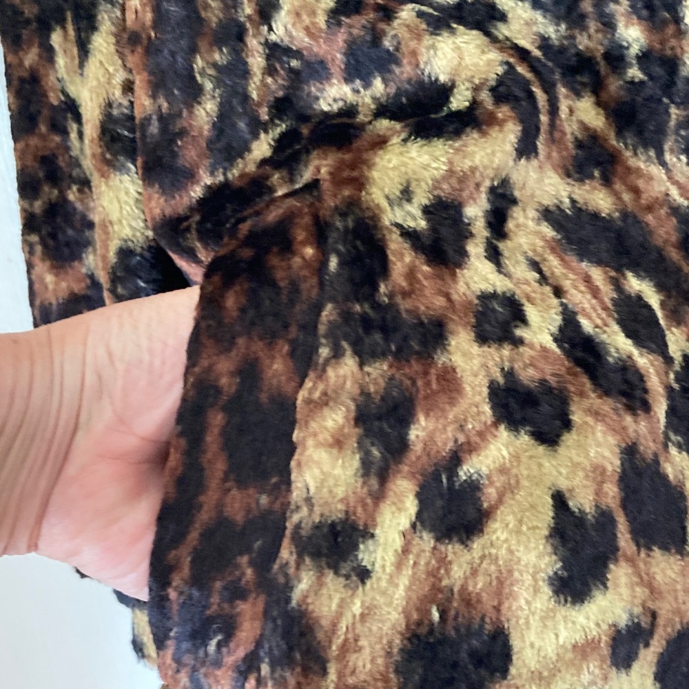 VTG Italian Leopard Print Swing Jacket - Picture 3 of 8